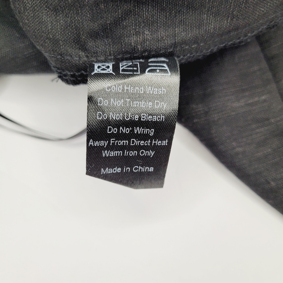 Lioness Halter Dress Linen Black Small GIZA Maxi Side Zipper Vaca Travel Resort - Picture 11 of 14